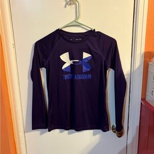 Under Armour Purple Long Sleeve Shirt